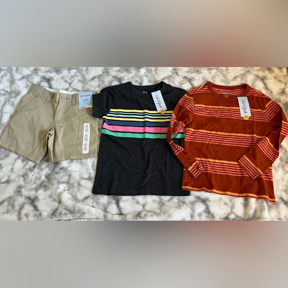 Boys XS 4/5 Clothing Bundle NWT